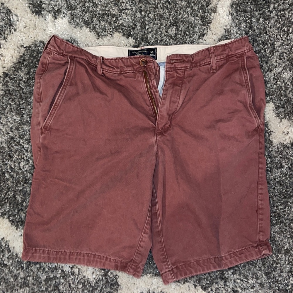 Abercrombie and Fitch Red shorts